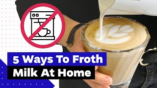 How To Froth Milk At Home Best Milk Frothers Review [upl. by Craw881]