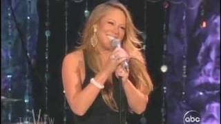 HQ Mariah Carey  We Belong Together Live  at The View 2005 [upl. by Brey]