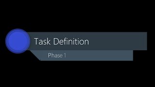 Phase 1 Step 4  Task Definition [upl. by Isoj]