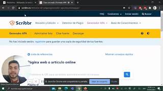 Citar páginas web en APA en 10 segundos [upl. by Niamrej]