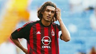 Paolo Maldini Best Defensive Skills amp Goals [upl. by Ardena298]