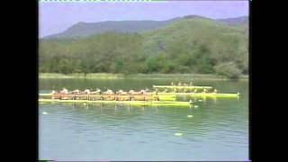 1992 Barcelona Olympics Rowing Mens 8 Final [upl. by Kcirednek]