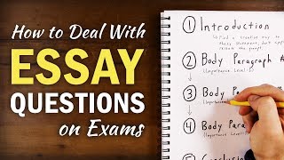 5 Rules for Answering ESSAY Questions on Exams [upl. by Ase]