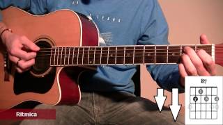 Como Tocar Flaca En Guitarra Acústica Andrés Calamaro Tutorial TCDG [upl. by Strohl]