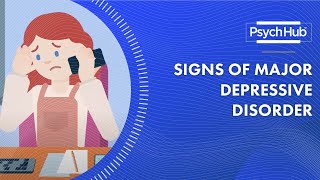 Signs of Major Depressive Disorder [upl. by Gerson]