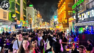 Bangkoks Famous Khaosan Road  Thailand Nightlife Walk [upl. by Cimah42]