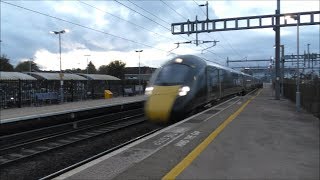 Hitachi Class 800 IEP  At High Speed Through Didcot Parkway [upl. by Alana607]