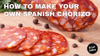 NEW  How to make a Spanish Chorizo Salami  EASY RECIPE [upl. by Tneciv773]