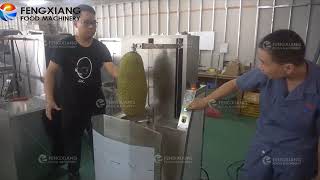 Automatic Peeling Machine How to peel jackfruit skin easily [upl. by Hubert]