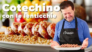 COTECHINO CON LENTICCHIE  Immancabile a Capodanno [upl. by Plunkett]