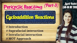 Cycloaddition reactions in pericyclic reactions in HindiPart3cycloaddition 22cycloaddition 42 [upl. by Akenahs]