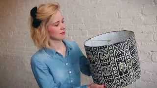 Make a custom drum lampshade in less than an hour Make it easy with a DIY Lampshade Kit [upl. by Naraj]