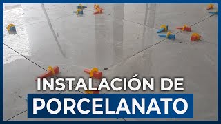 ¿CÓMO INSTALAR PORCELANATO O MAYOLICA EN TU VIVIENDA [upl. by Silra]