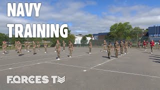 How Is The Royal Navy Training New Recruits While Social Distancing  Forces TV [upl. by Aikemahs]