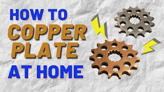 Copper Plating at Home  Easy Electrolysis amp Electroplating [upl. by Shiverick]