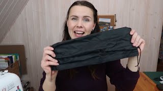 Cheap and easy DIY gaiters [upl. by Yrelle856]