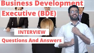 Business Development ExecutiveBDE Interview Questions And Answers  In Hindi  2020 [upl. by Tremaine573]