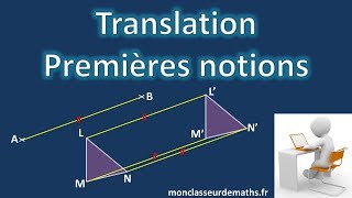 Translation  premières notions [upl. by Acnaiv]