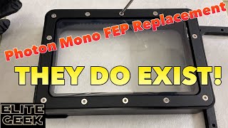 Installing the Anycubic Photon Mono OEM FEP  It is SUPER Easy but is it worth it [upl. by Anirahs]