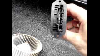 How to remove Mazda 3 Blower motor and Resistor explained [upl. by Orestes]