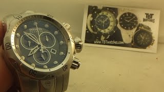 How to change a battery on Invicta Reserve Venom model 10571 [upl. by Llennyl]