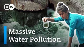 India How our clothes cause water pollution [upl. by Ainitsirc]