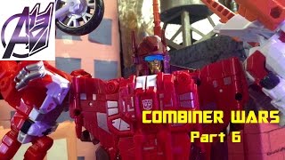 Transformers Stop Motion Combiner WarsPt 6 Computron vs Galvatronus [upl. by Llerut]