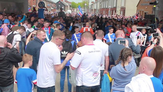 Irish Cup Final Day Linfield vs Coleraine 06052017 [upl. by Leirol]