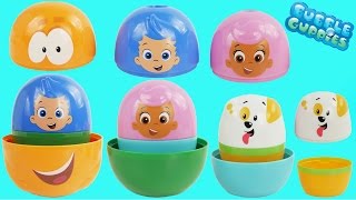 Nesting DOlls with bubble guppies toys [upl. by Dowell]