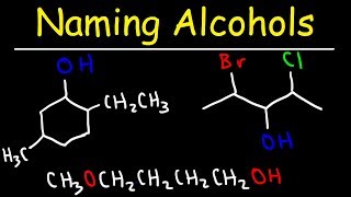 Naming Alcohols  IUPAC Nomenclature [upl. by Sicnarf586]