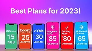 Best Cell Phone Plans for 2023 [upl. by Salocin261]