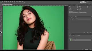 Automatic chroma key green screen in Photoshop Stop wasting your time [upl. by Aidnahs]