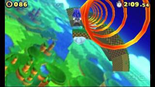 Sonic Lost Worlds Windy Hill Zone 1 Gameplay [upl. by Khudari]