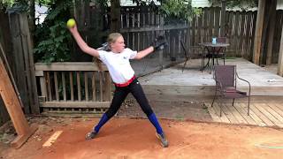 Softball Pitching Instruction progression drills [upl. by Roer26]