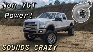 67 Powerstroke Non VGT Turbo Review and Sound [upl. by Apollo]