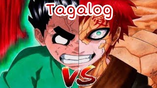 Gaara vs Rock Lee Full Fight Naruto Shippuden Tagalog Part 2 [upl. by Nywg214]