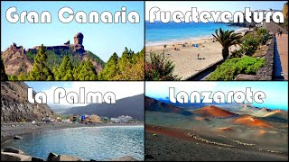 Best CANARY ISLAND for YOU  TRAVEL GUIDE  Gran Canaria Fuerteventura La Palma and Lanzarote [upl. by Nylek]