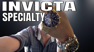 Invicta Watches Review  Invicta Specialty Reserve Watches [upl. by Sivlek]