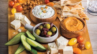 Mediterranean Meze How to Build a Delicious Board [upl. by Ynttirb]