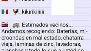 Estimados vecinos audio andamos recogiendo chatarra 80sjeansleatherjacket [upl. by Felder]