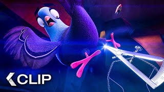 Car Chase  SPIES IN DISGUISE Extended Movie Clip 2019 [upl. by Llaccm]