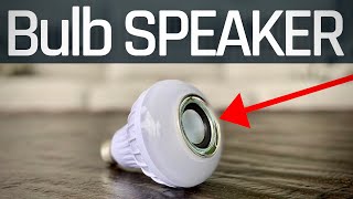 Smart LED Bulb with Bluetooth Speaker  Owner Review [upl. by Cinamod332]