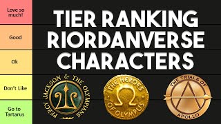 Tier Ranking Riordanverse Characters [upl. by Corkhill]