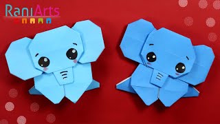 ELEFANTE DE ORIGAMI  Paso a paso [upl. by Cesare]