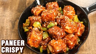 Restaurant Style Paneer Crispy Recipe  How To Make Paneer Crispy  Indo Chinese Recipe  Tarika [upl. by Carling]