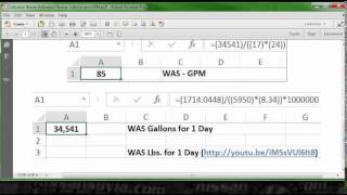 Calculate Waste Activated Sludge Gallons per Minute [upl. by Niad58]