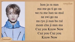 NCT U  Know Now Easy Lyrics [upl. by Kinnon]