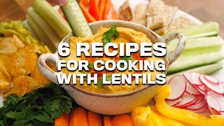 How to Cook with Lentils Protein Packed Vegan Recipes [upl. by Rydder189]