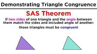 Proving Triangle Congruence and Similarity [upl. by Ileek]