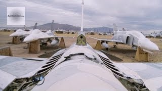 The Worlds Largest Airplane Graveyard  USAF DavisMonthan AMARC [upl. by Rivy]